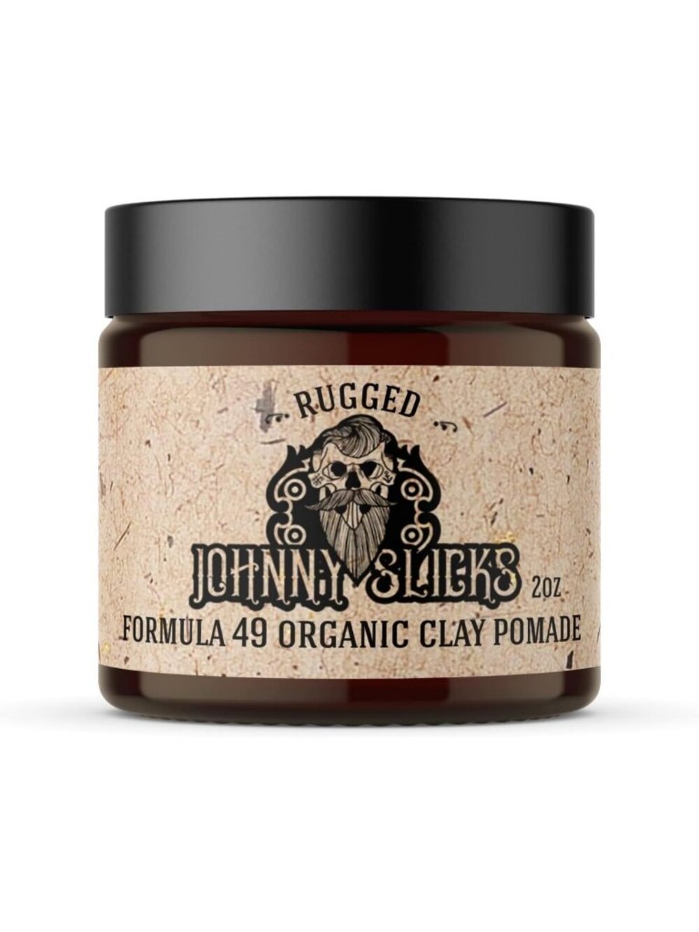Rugged Clay Pomade for Strong Hold & Matte Finish, 2 oz - Perfect for All Hair